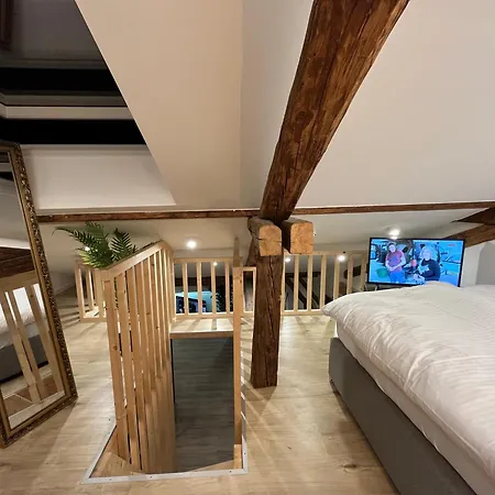 Beyond Staying Loft Appartment 23 Frei Stehende Badewanne Passau Exterior foto