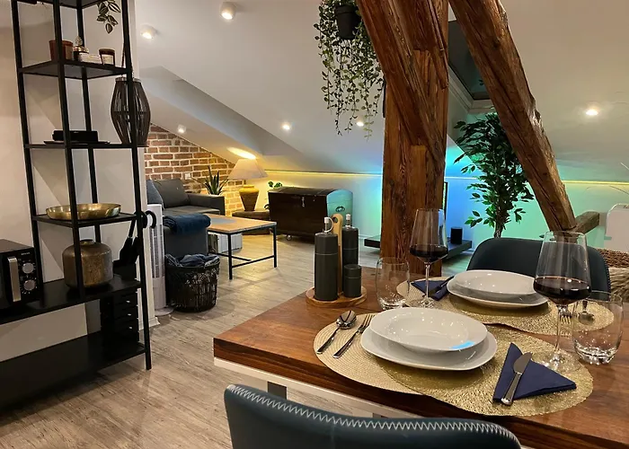 Beyond Staying Loft Appartment 23 Frei Stehende Badewanne