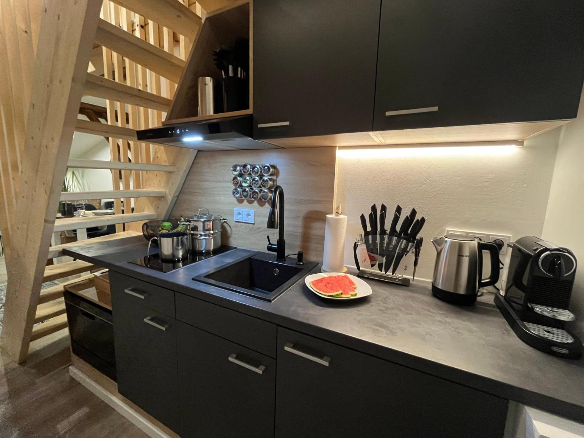 Apartment Beyond Staying Loft 23 Frei Stehende Badewanne *